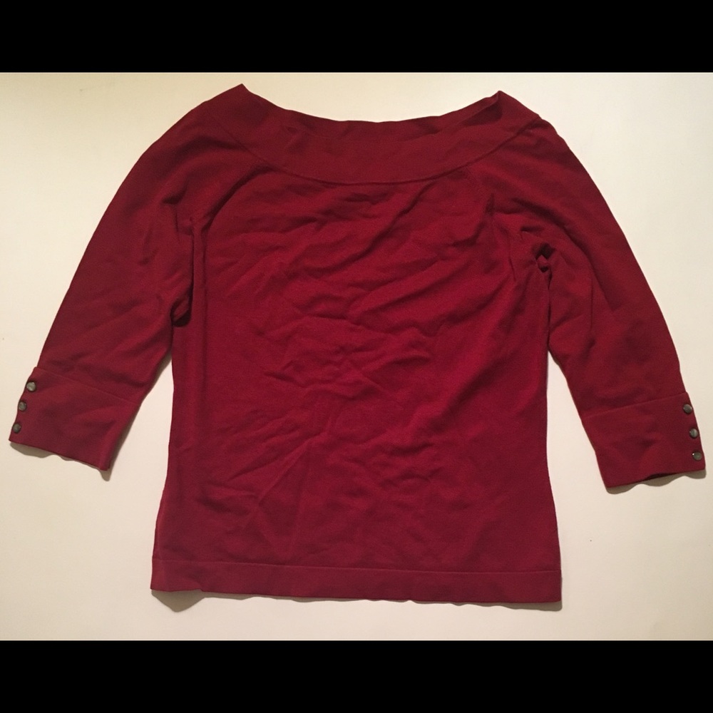 Ann Taylor Red Top
